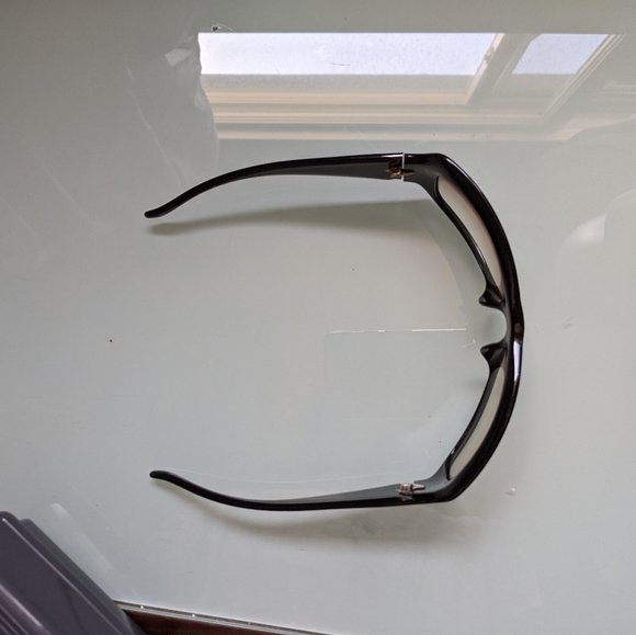 Vintage DIOR Sunglasses Shiny Black PEARL Logo CLASSICDIOR 1 584LF 60 []17 Optyl - Picture 10 of 14